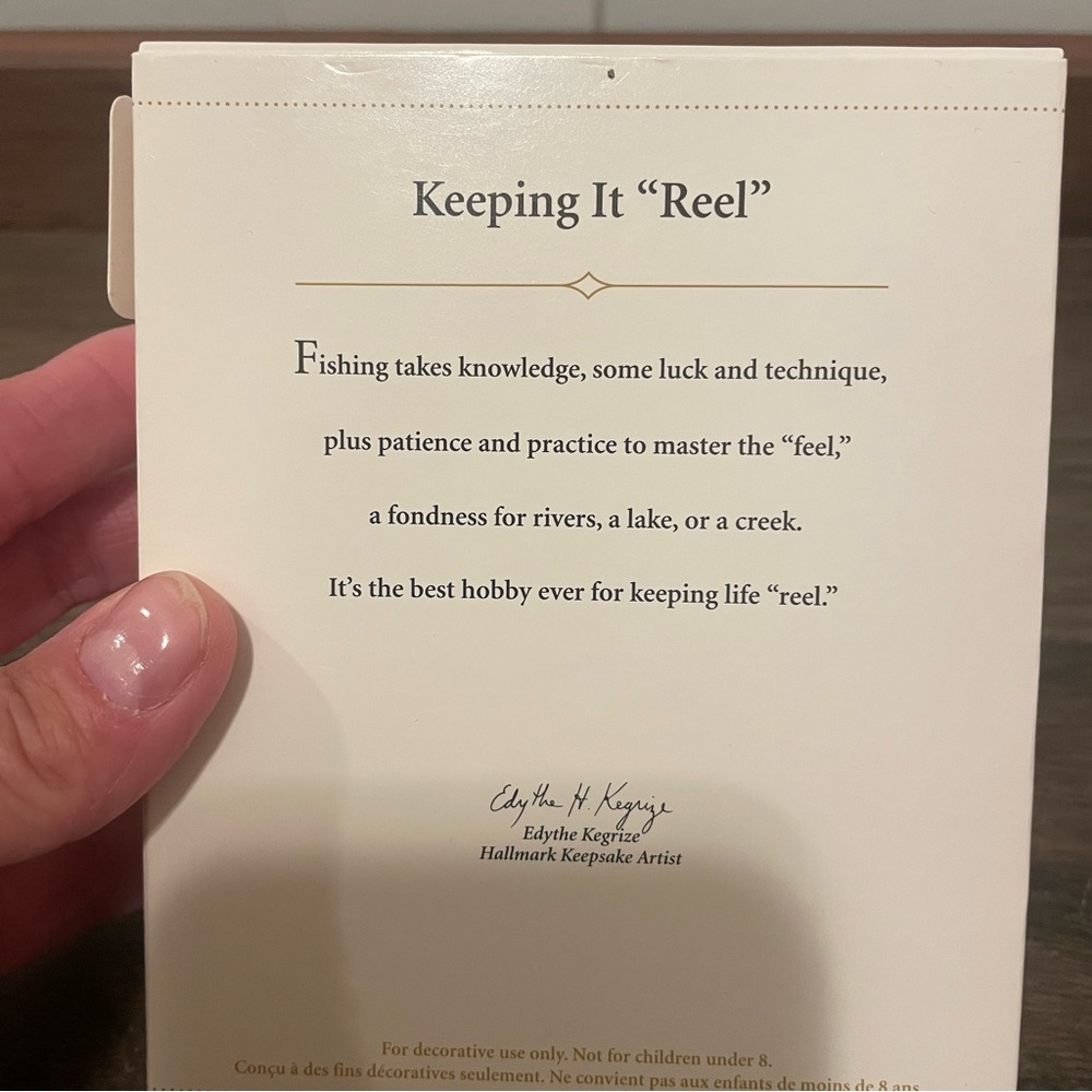Hallmark Keepsake Ornament “Keeping it Reel” 2006 New! - Picture 5 of 6